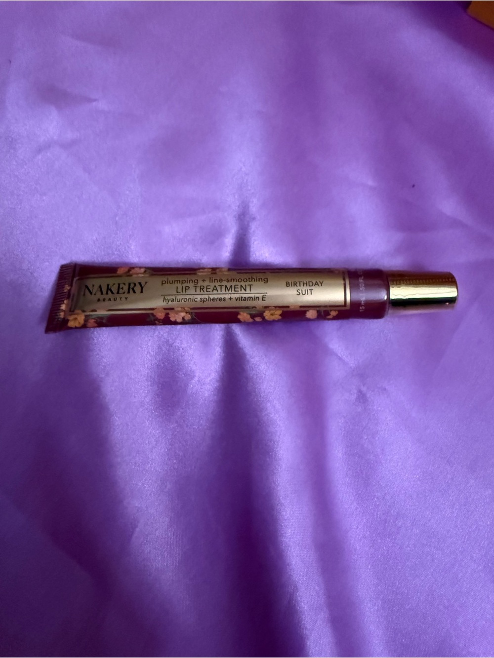 Nakery Beauty Birthday Suit Plumping Lip Treatment - Pink